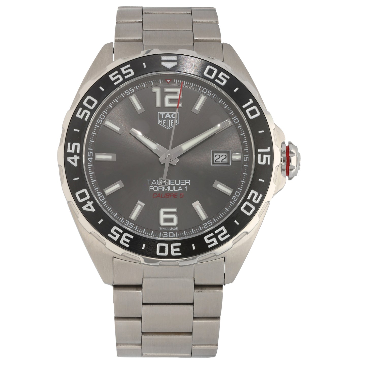 Tag Heuer Formula 1 WAZ2011 43mm Stainless Steel Watch