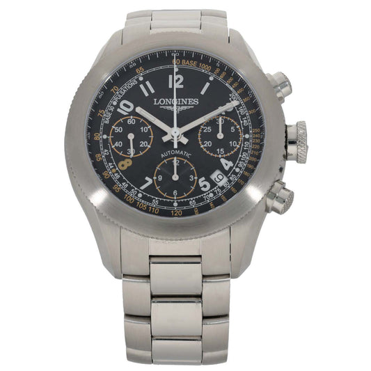 Longines GrandeVitesse L3.635.4 41mm Stainless Steel Watch
