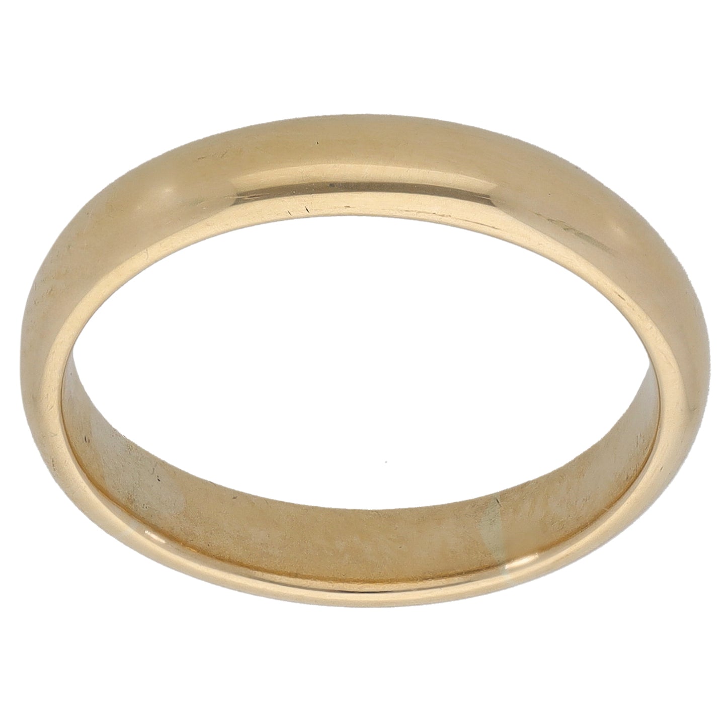 9ct Gold Plain Wedding Ring Size O