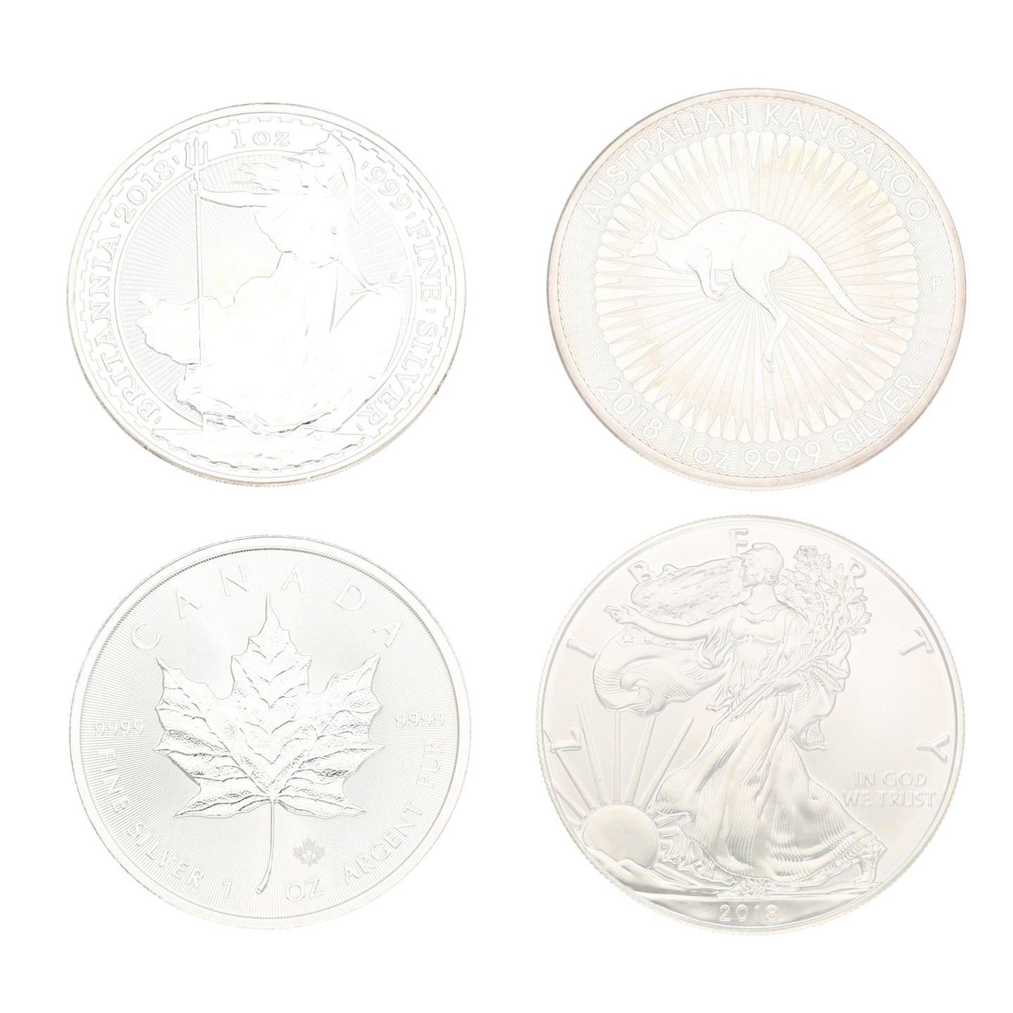 The Silver Coins Of The World Set 2018