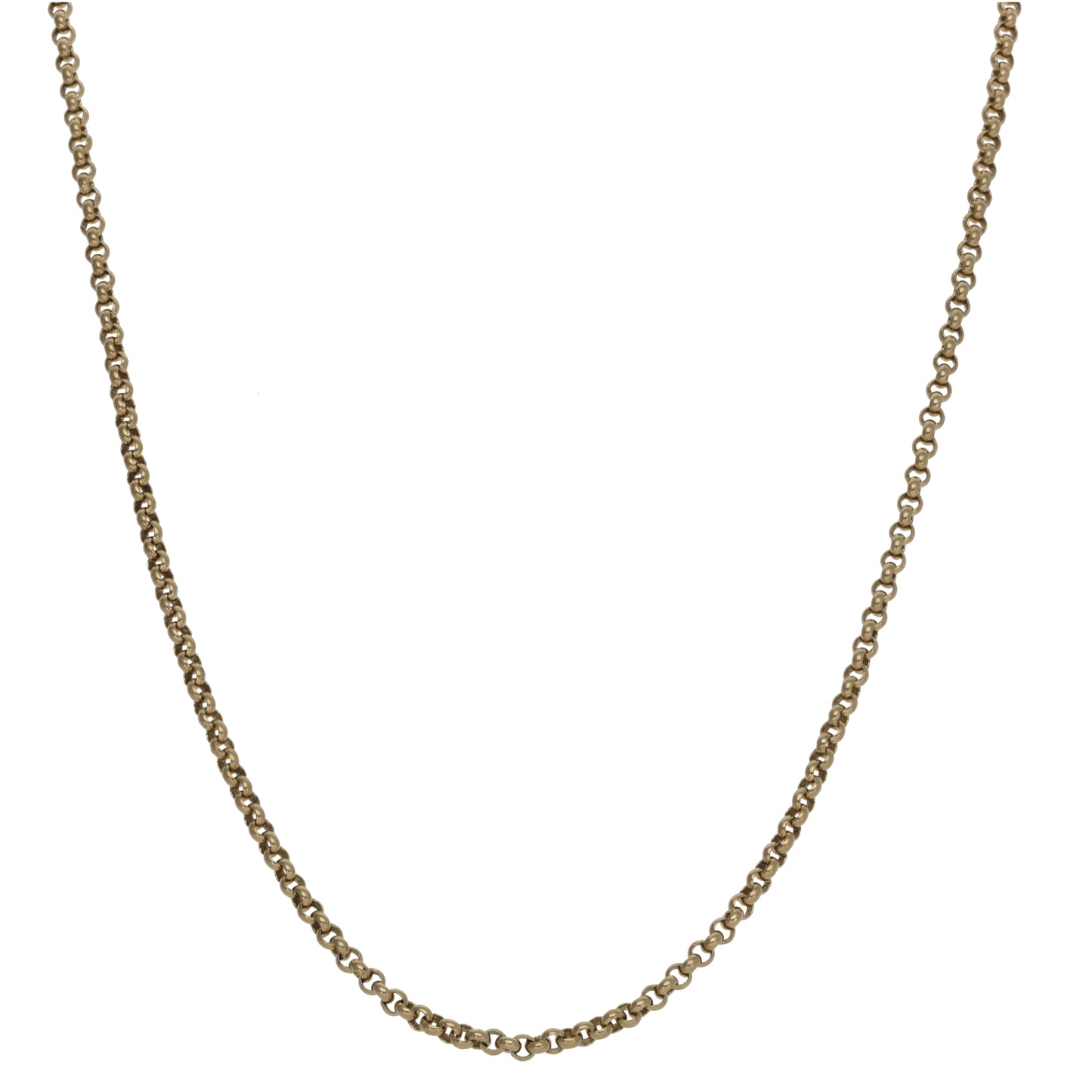 9ct Gold Belcher Chain 20"