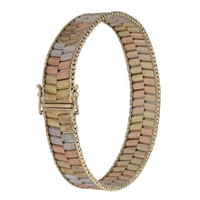 Load image into Gallery viewer, 9ct Tricolour Gold Alternative Bracelet
