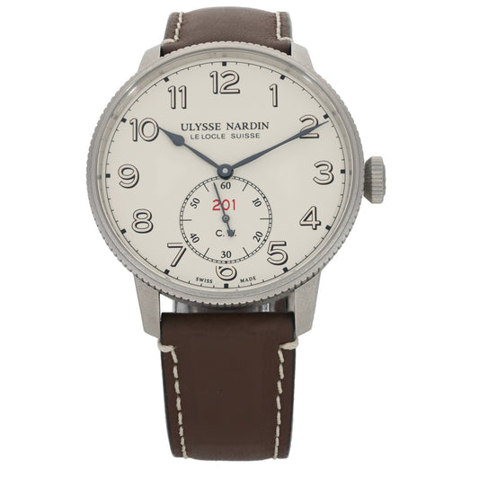 Ulyesse Nardin Marine Torpilleur Military 1183320 44mm Stainless Steel Watch