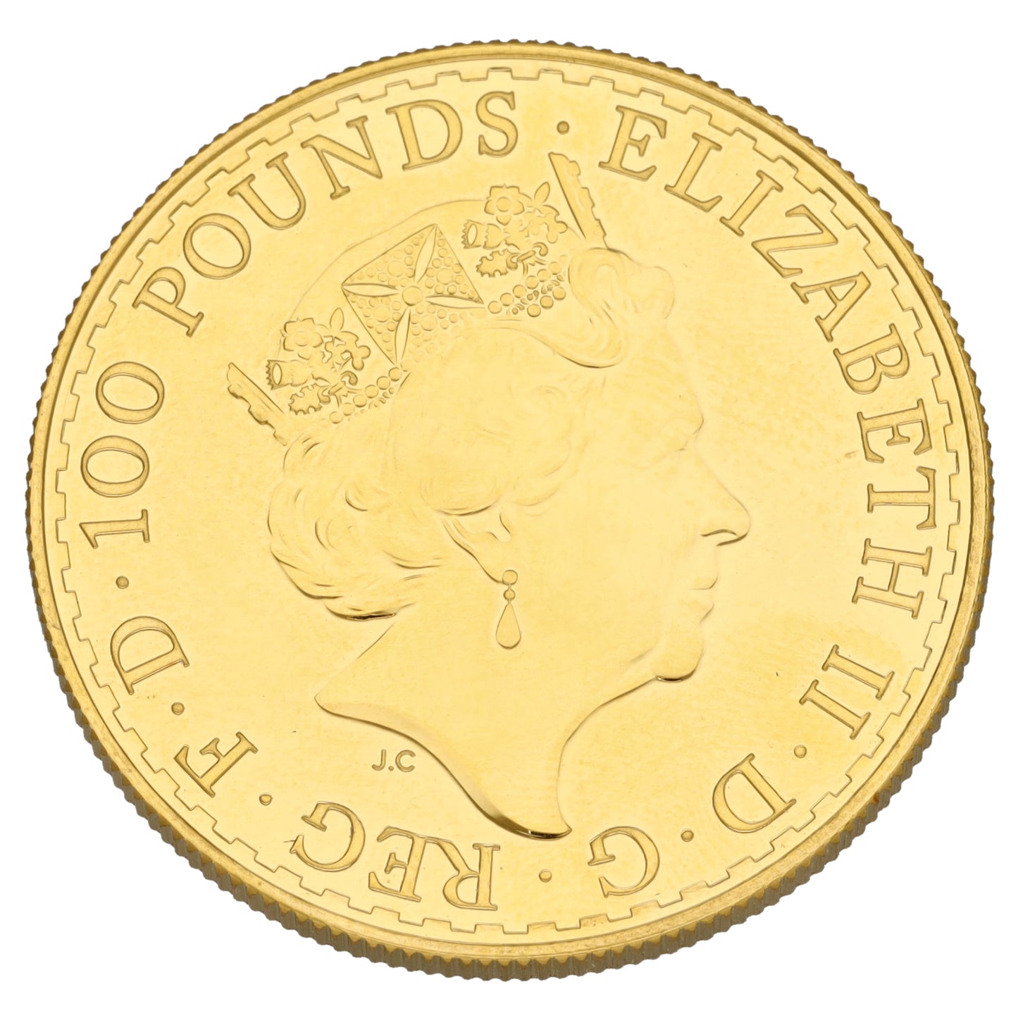 24ct Gold Queen Elizabeth II 1 OZ Britannia Coin 2016