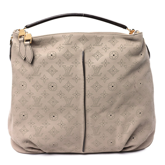 Louis Vuitton Mahina Selene PM Monogram Lambskin Leather Bag - Sandy
