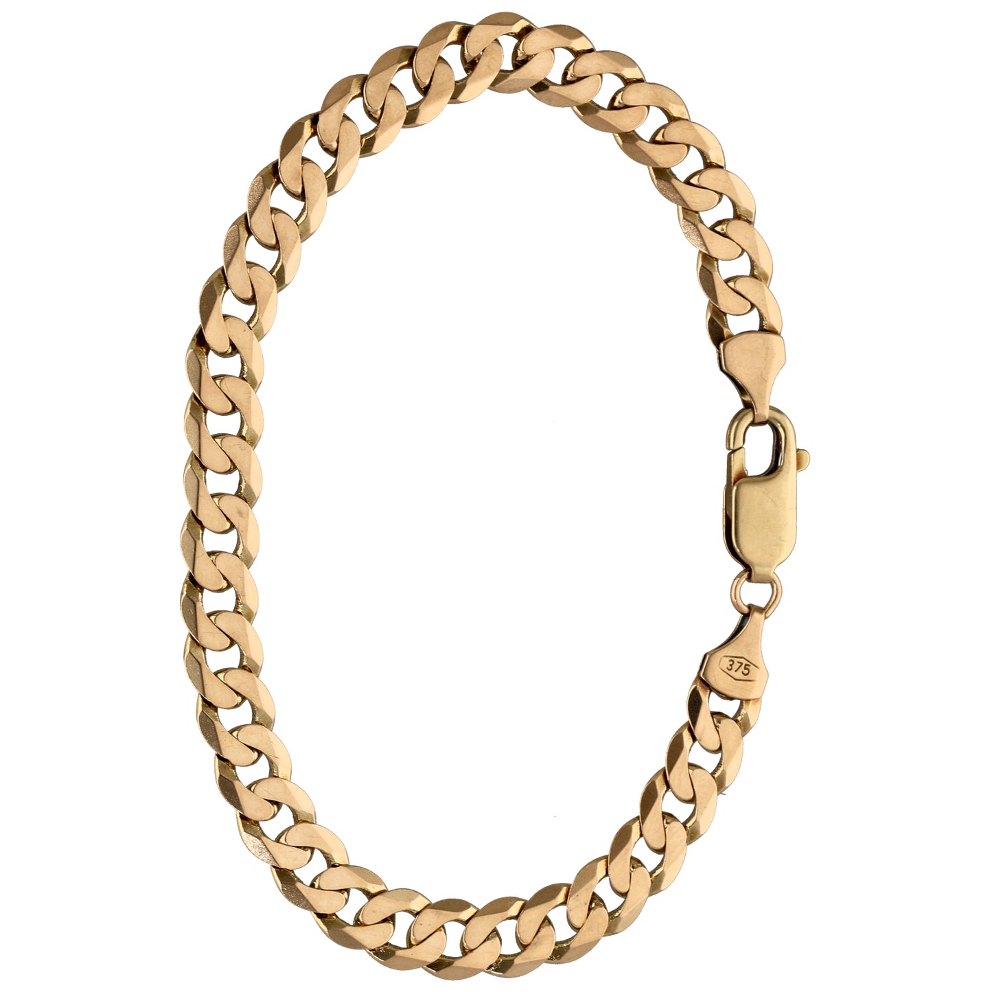 9ct Gold Curb Bracelet