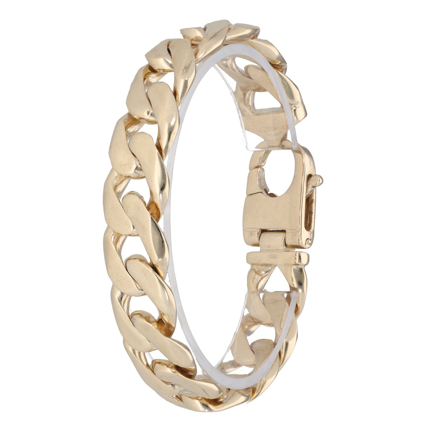 New 9ct Gold Curb Bracelet