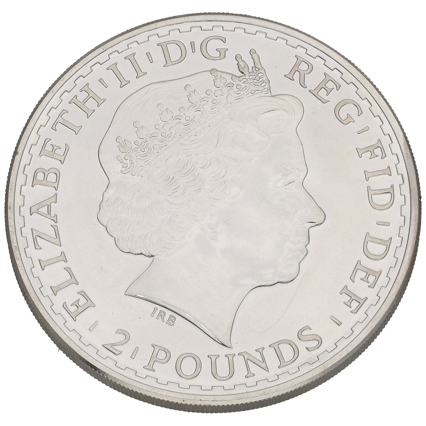 Fine Silver Queen Elizabeth II 1 OZ Britannia Coin 2013