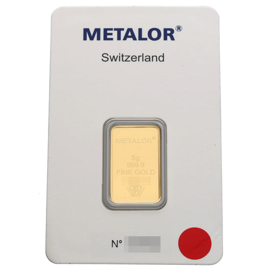 24ct 5g Gold Bar