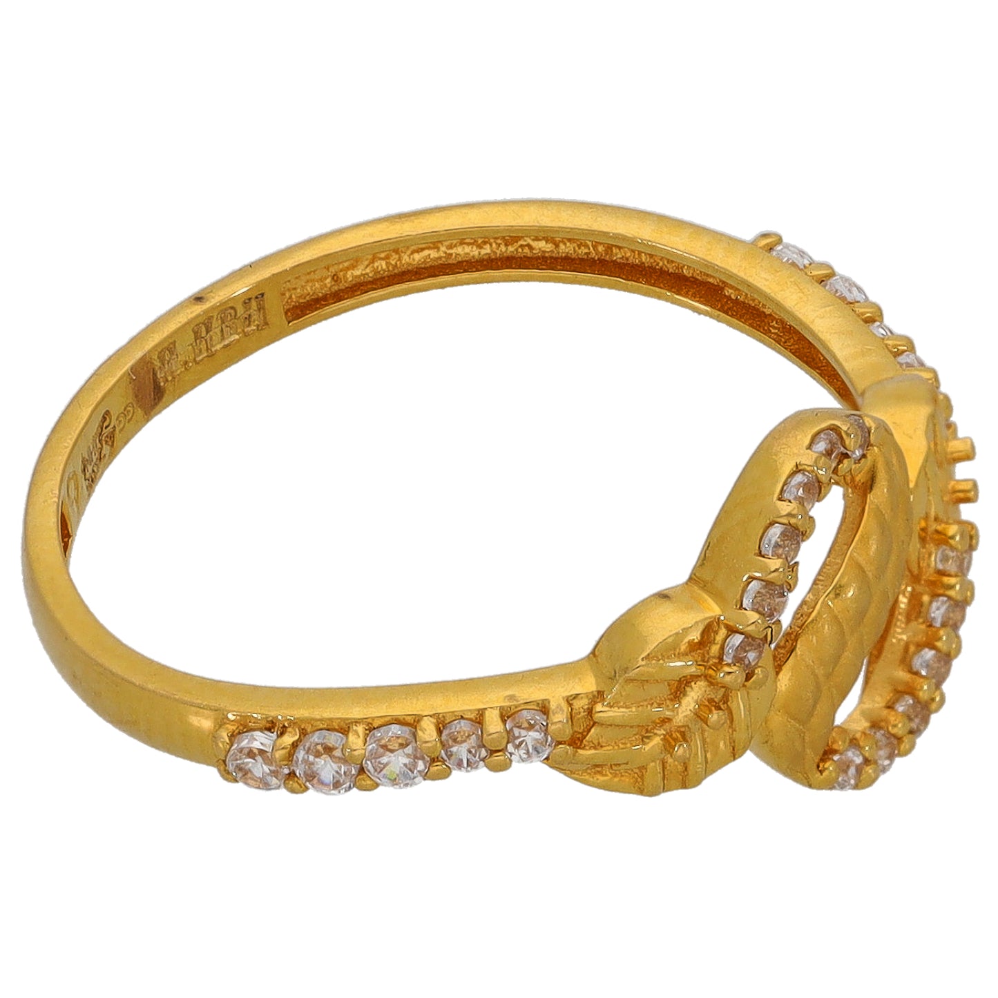 22ct Gold Alternative Ring Size N