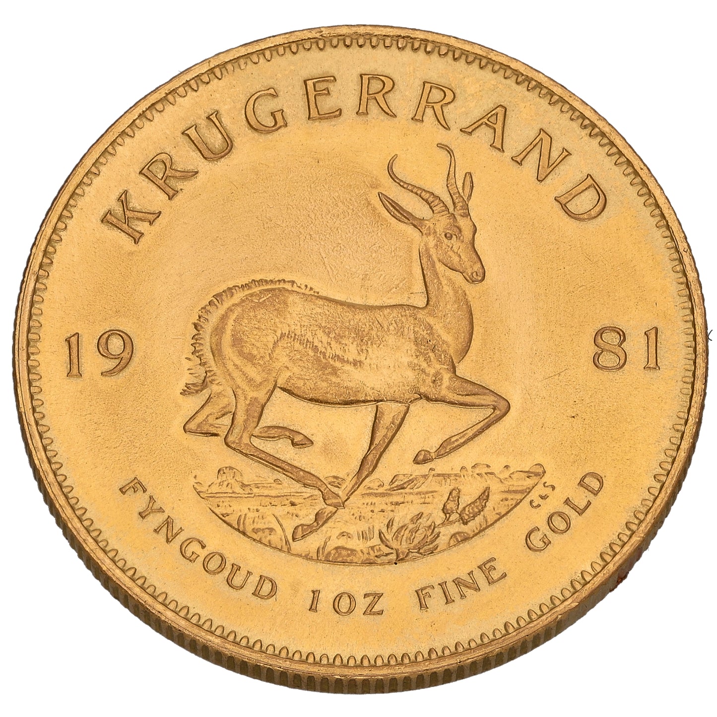22ct Gold 1 OZ Krugerrand Coin 1981