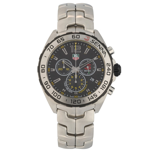 Tag Heuer Formula 1 Senna CAZ1013 43mm Stainless Steel Watch