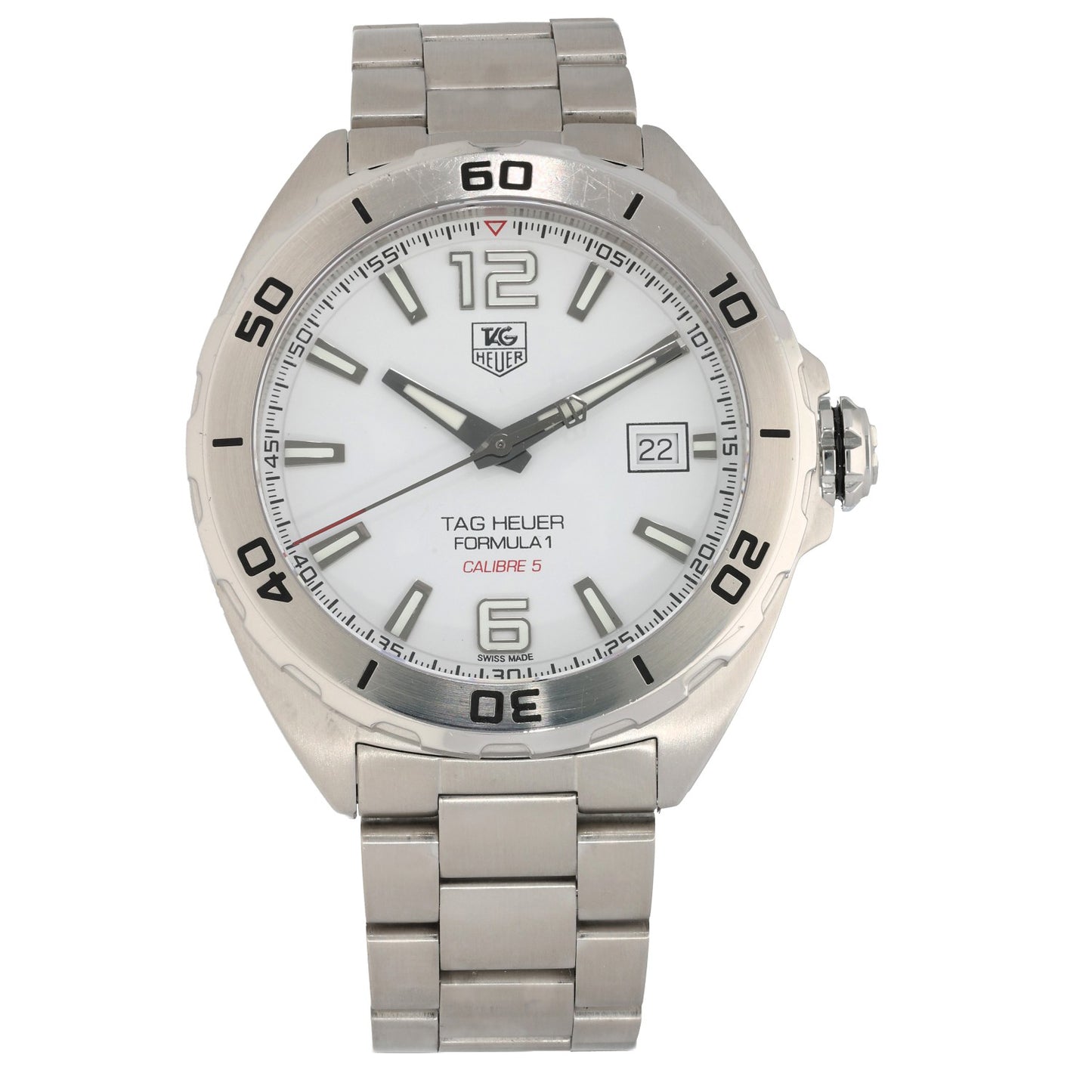 Tag Heuer Formula 1 WAZ2114 41mm Stainless Steel Watch