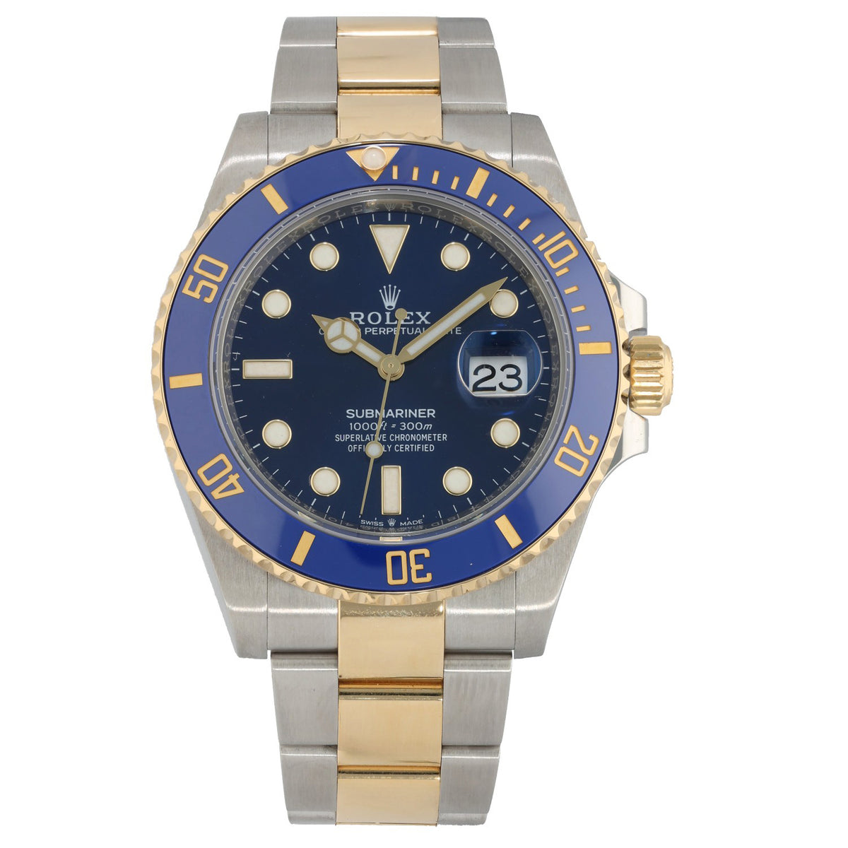 Rolex Submariner 126613LB, 41mm stainless steel and 18ct gold case and bracelet