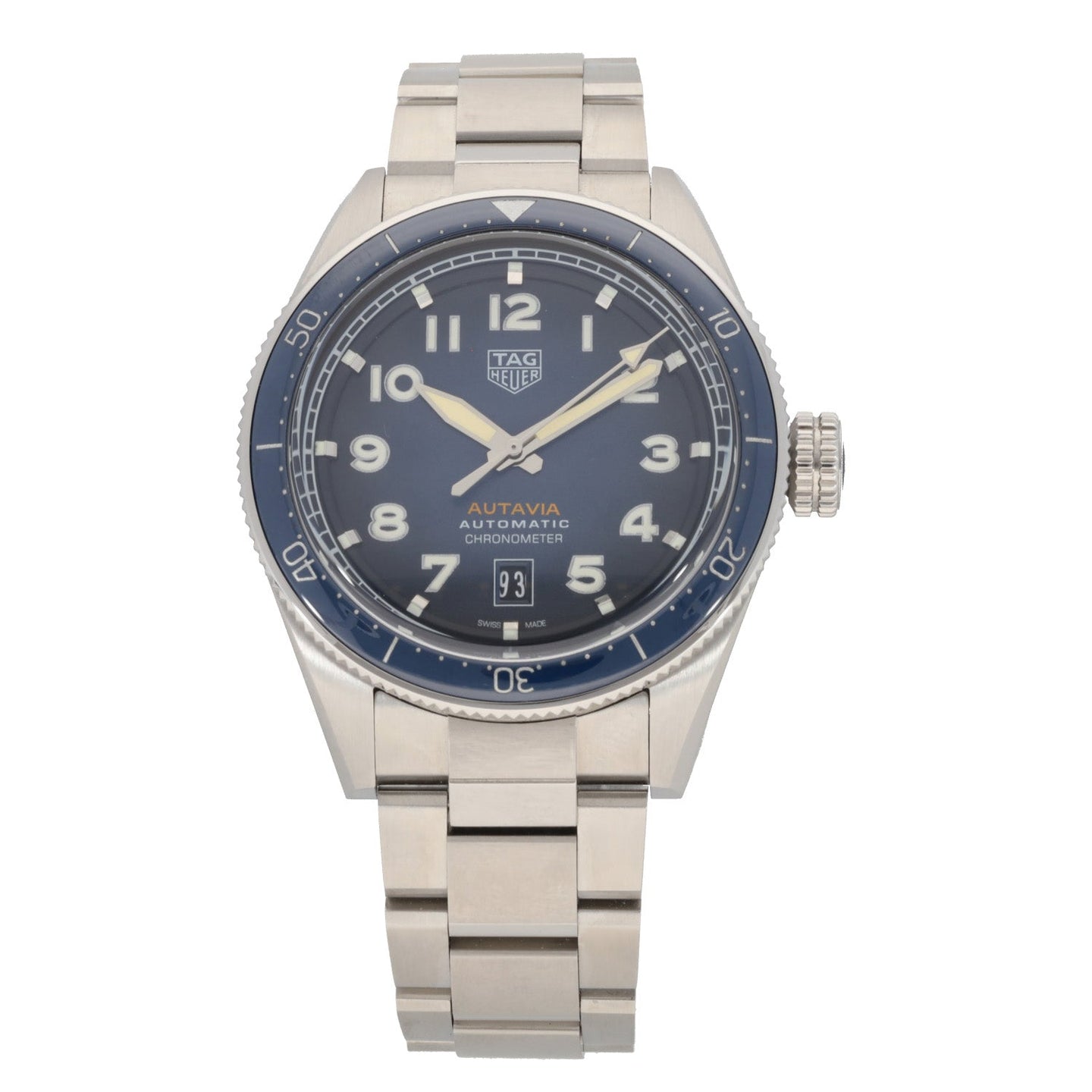 Tag Heuer Autavia WBE5116 42mm Stainless Steel Watch