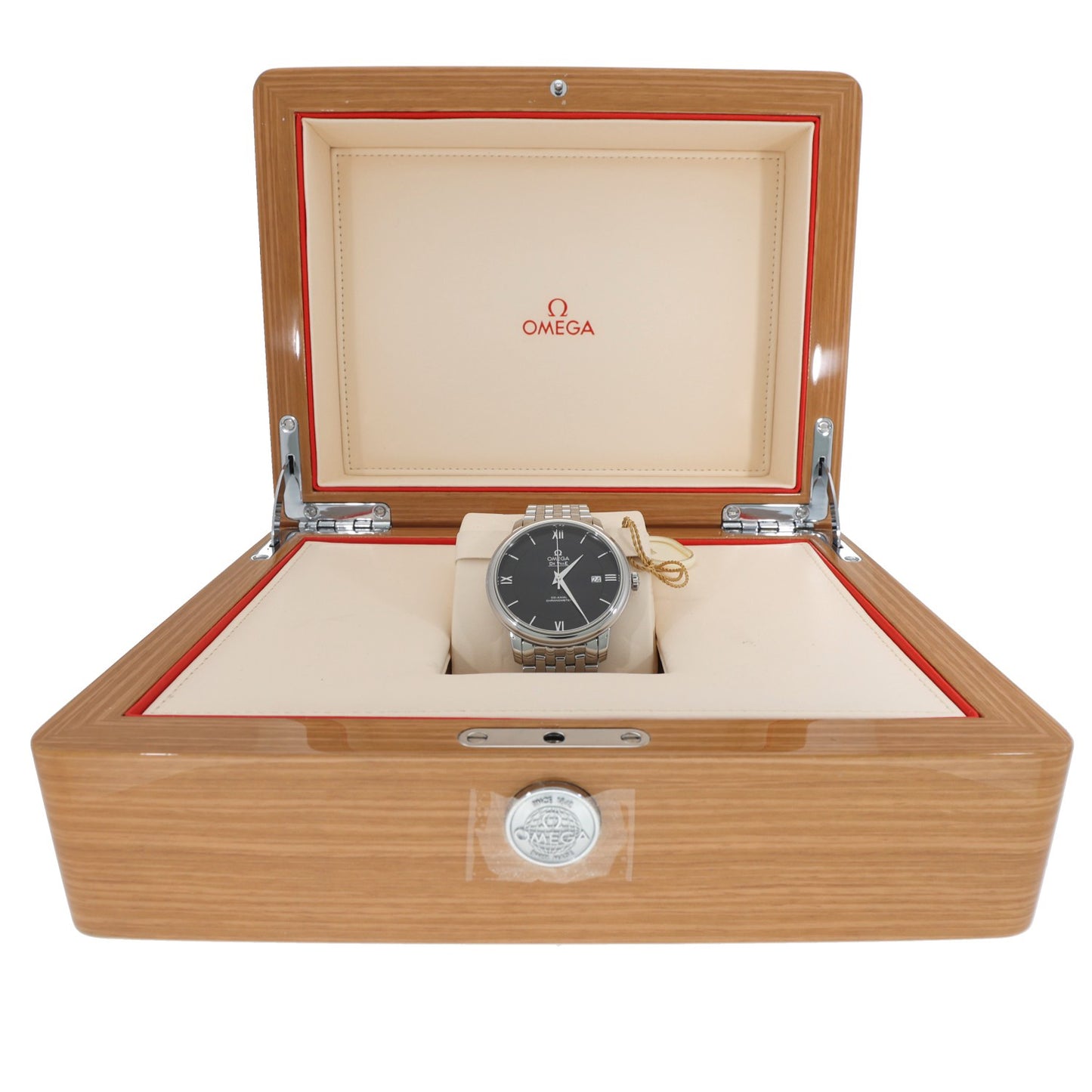 Omega De Ville Prestige 424.10.40.20.01.001 39.5mm Stainless Steel Watch