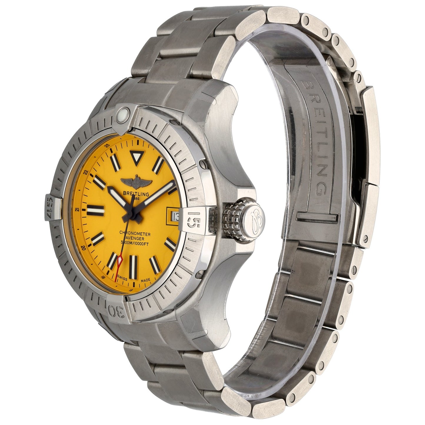 Breitling Avenger Seawolf A17319 45mm Stainless Steel Watch