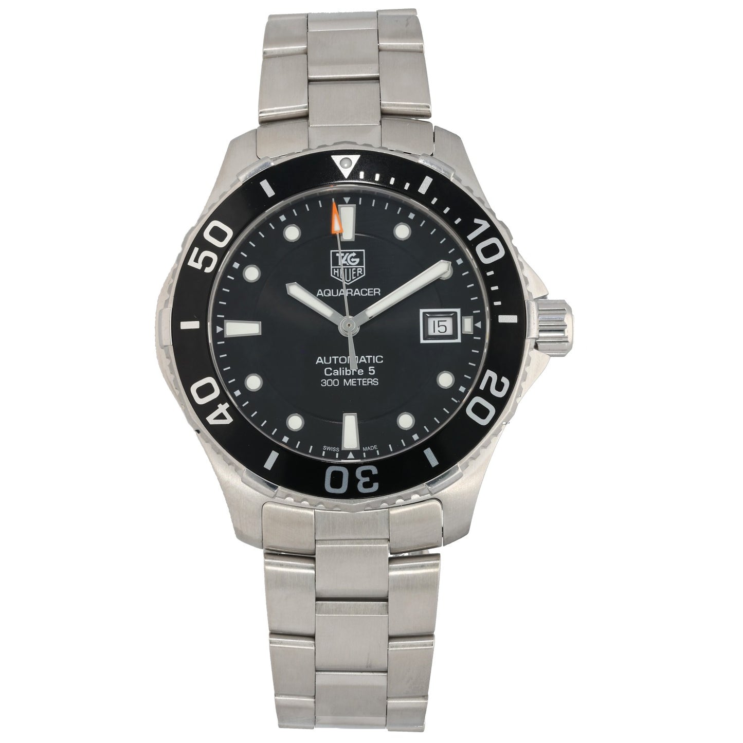 Tag Heuer Aquaracer WAN2110 41.5mm Stainless Steel Watch