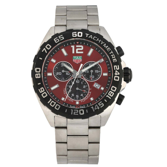 Tag Heuer Formula 1 CAZ101AN 43mm Stainless Steel Watch