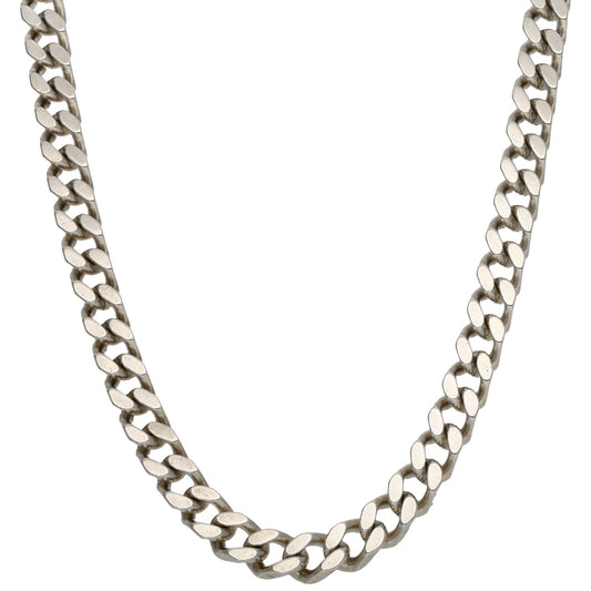 Sterling Silver Curb Chain 22"