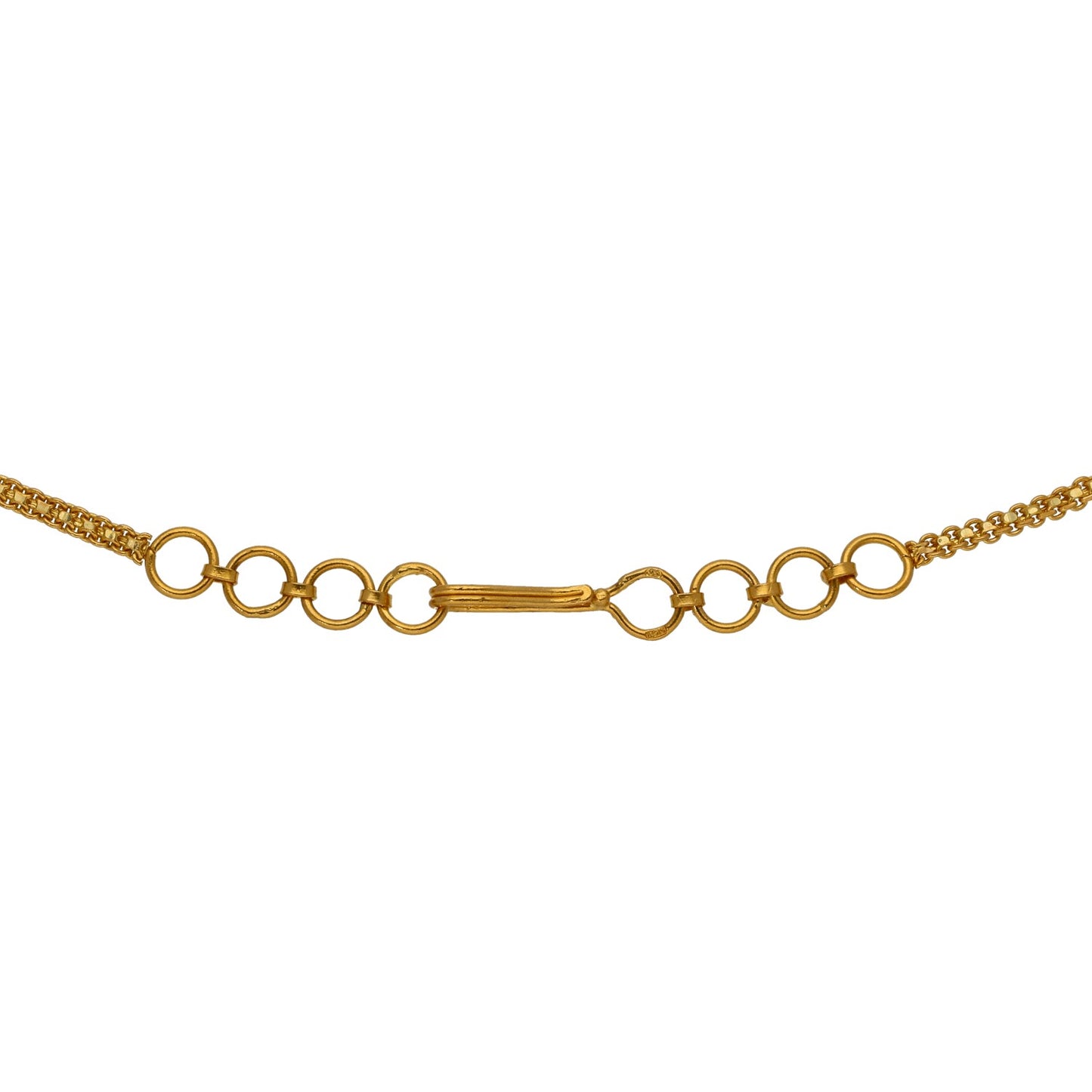 22ct Gold Fancy Necklace 16"