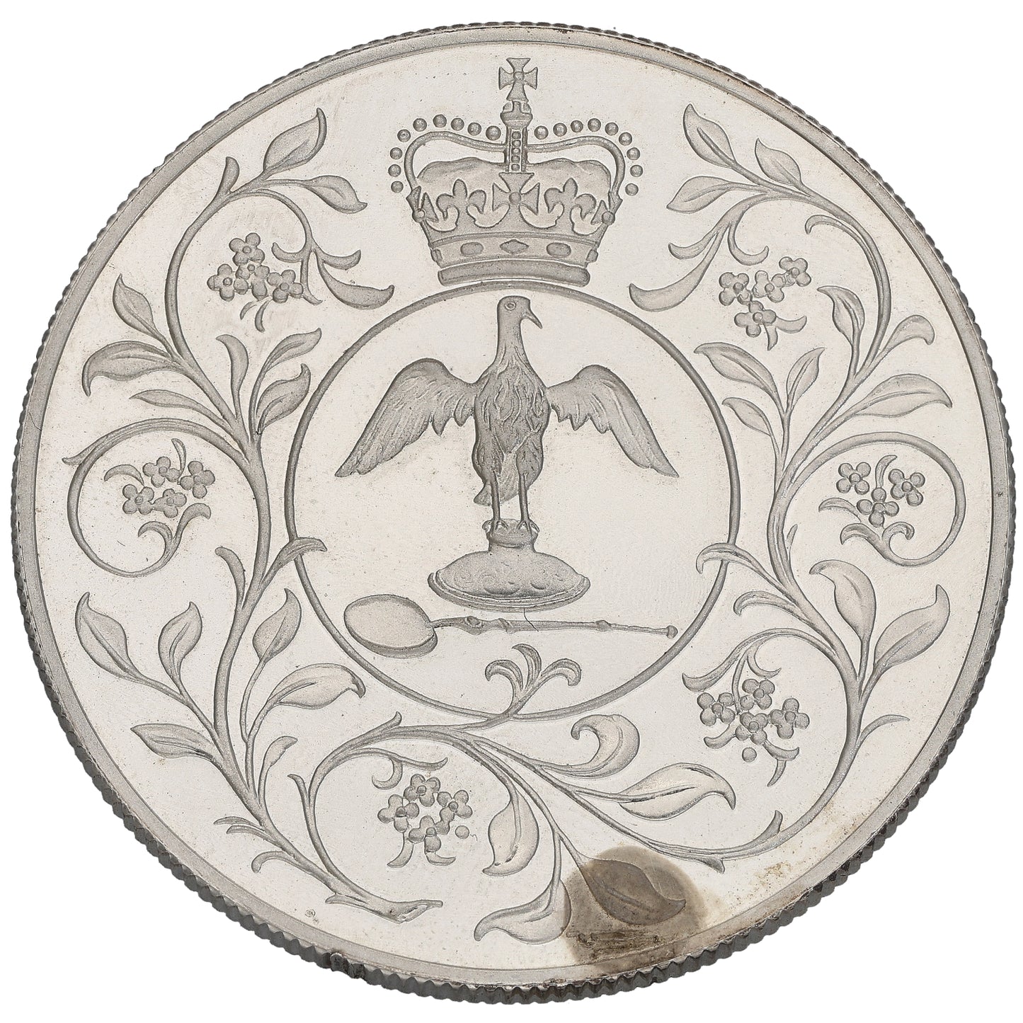 Sterling Silver Queen Elizabeth II Silver Jubilee Coin 1977