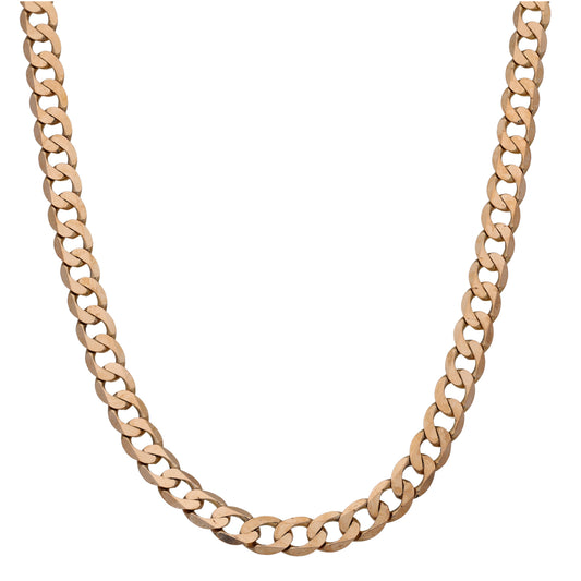 9ct Gold Curb Chain 20"