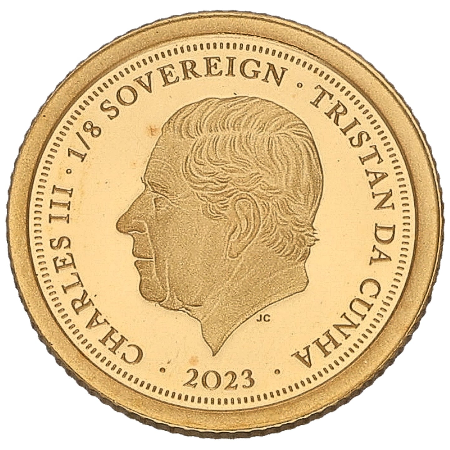 22ct Gold Queen Elizabeth Platinum Jubilee Eighth Sovereign Coin 2022