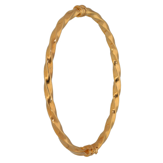 9ct Gold Hinged/Clasp Bangle