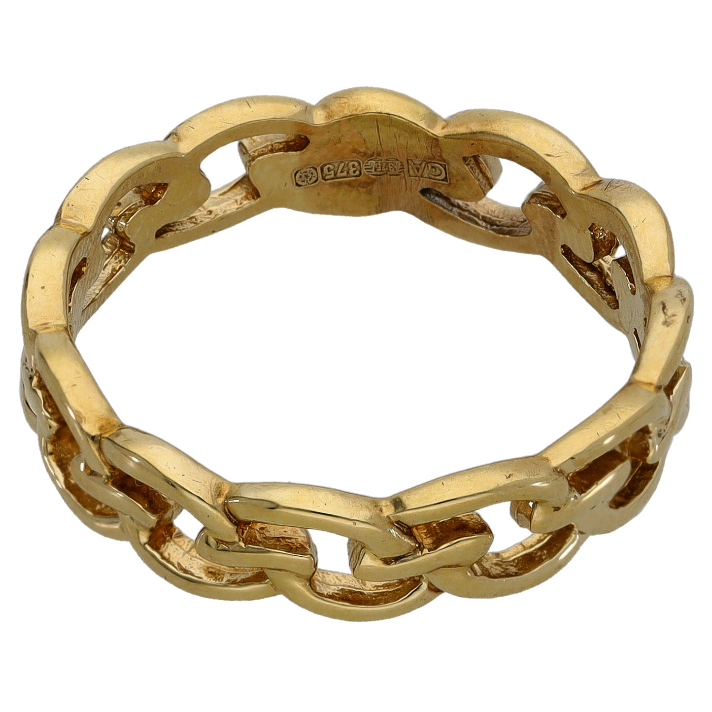 9ct Gold Alternative Ring Size R