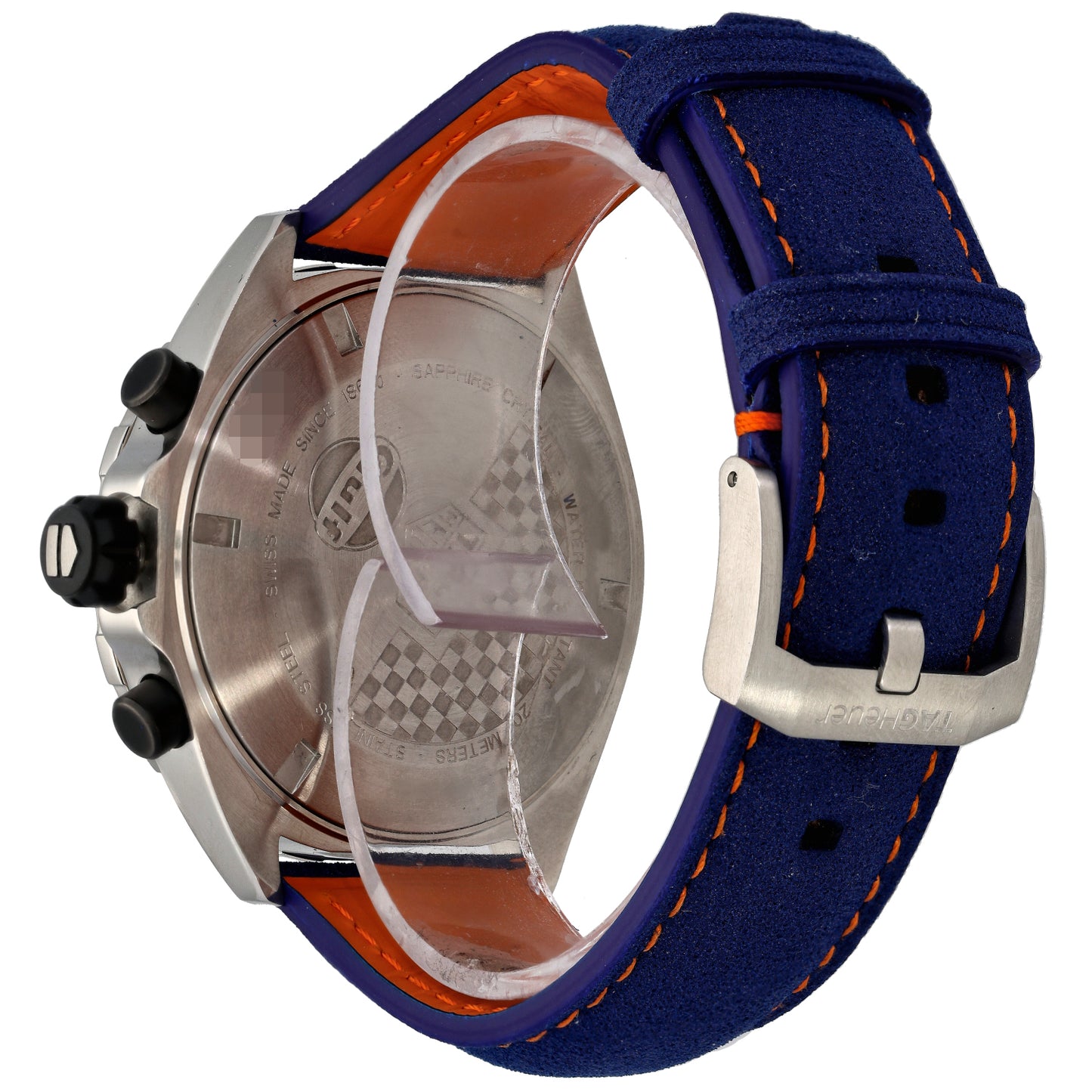 Tag Heuer Formula 1 Gulf CAZ101N 43mm Stainless Steel Watch