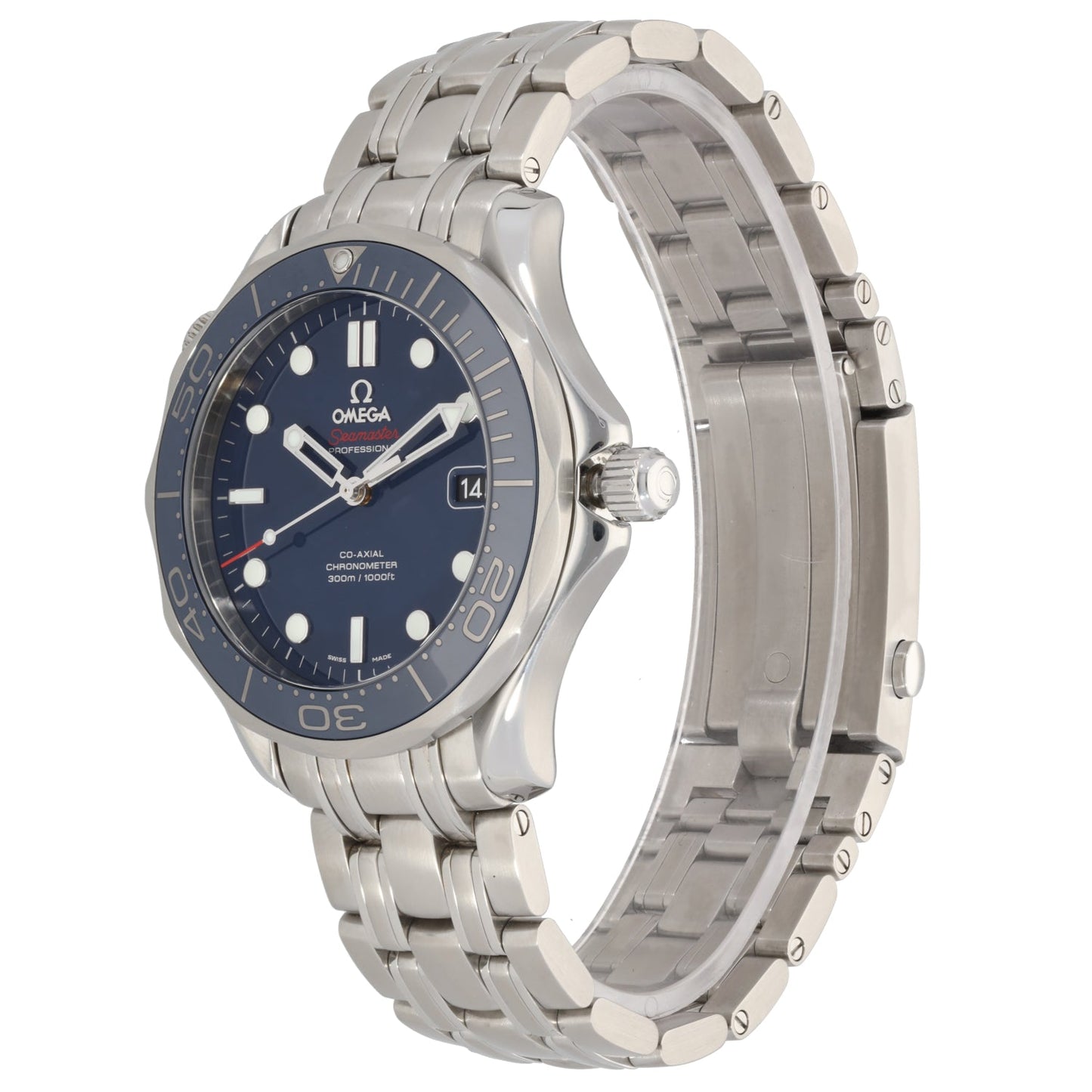 Omega Seamaster 41mm Stainless Steel Watch