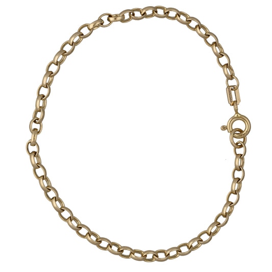 9ct Gold Belcher Bracelet