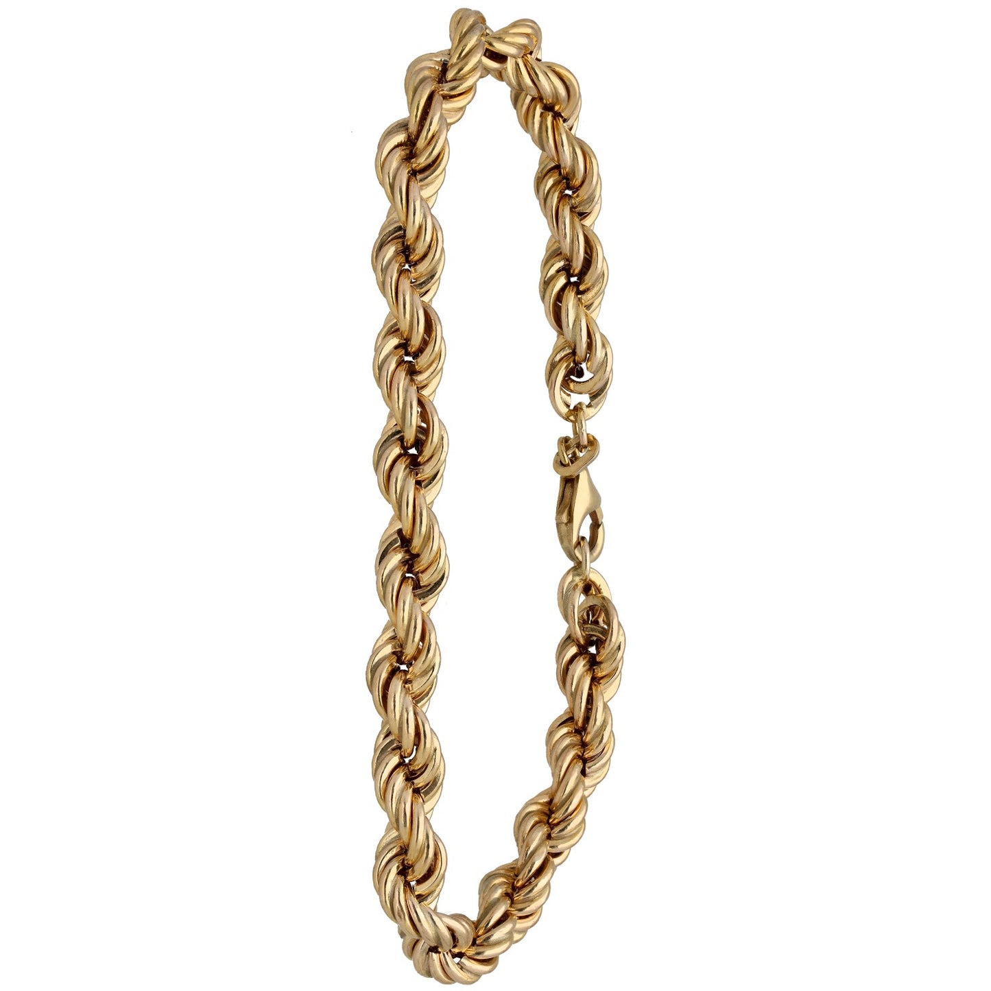 9ct Gold Rope Bracelet