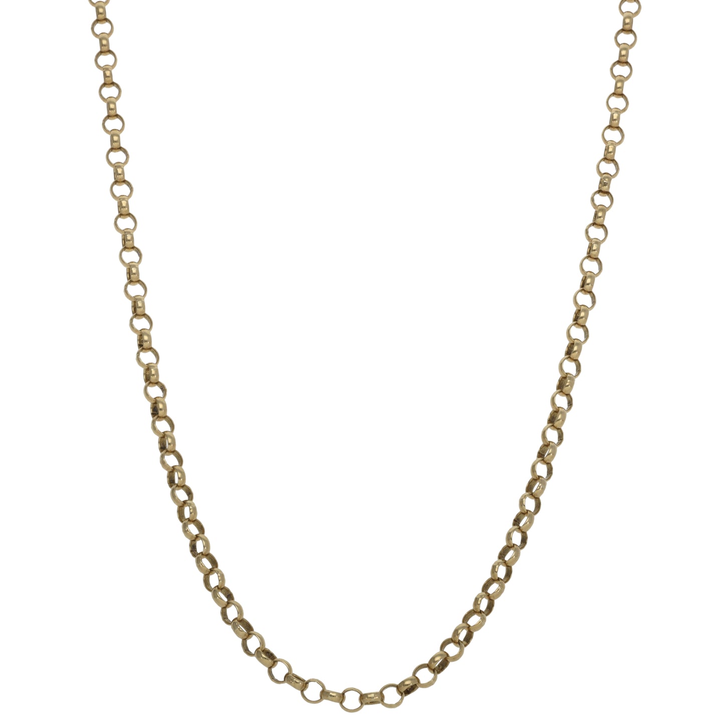 9ct Gold Belcher Chain 28"