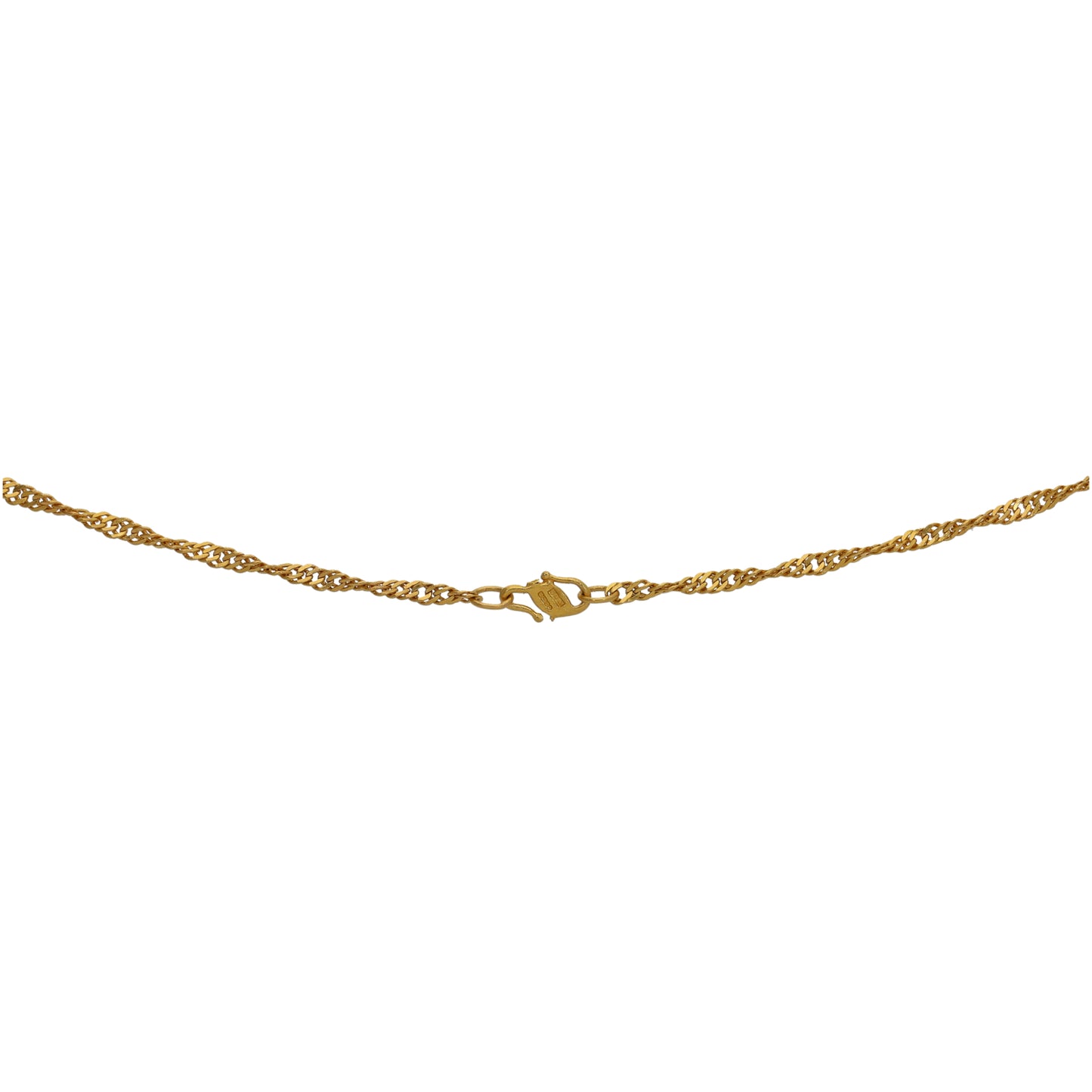 22ct Gold Singapore Chain 16"