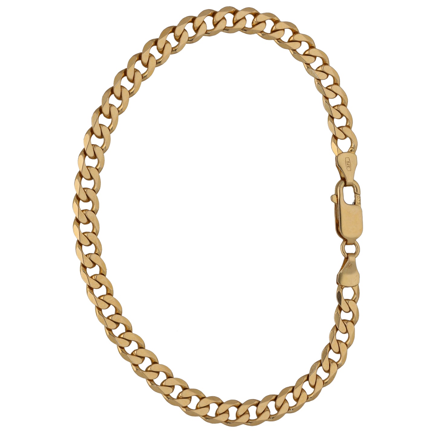 9ct Gold Curb Bracelet