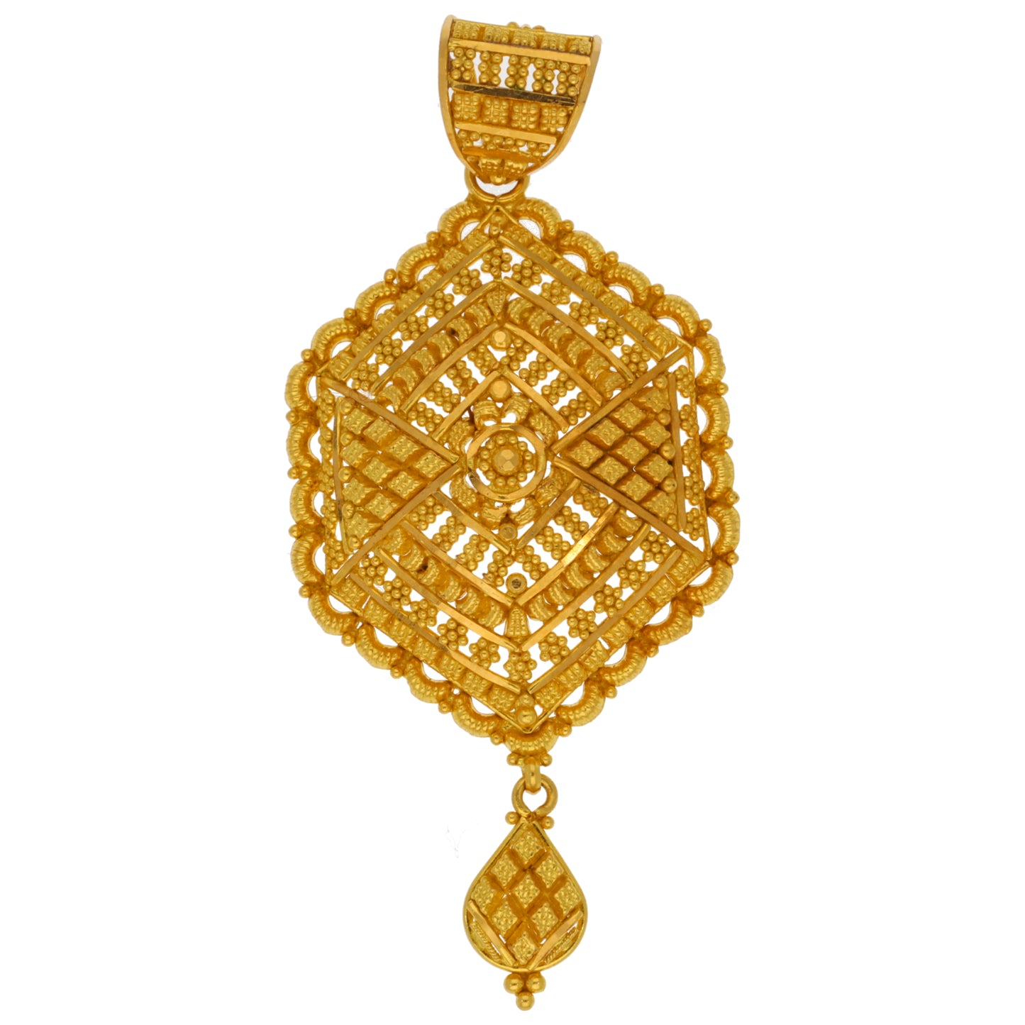 22ct Gold Ring & Earrings Dress/Cocktail Set of Jewellery