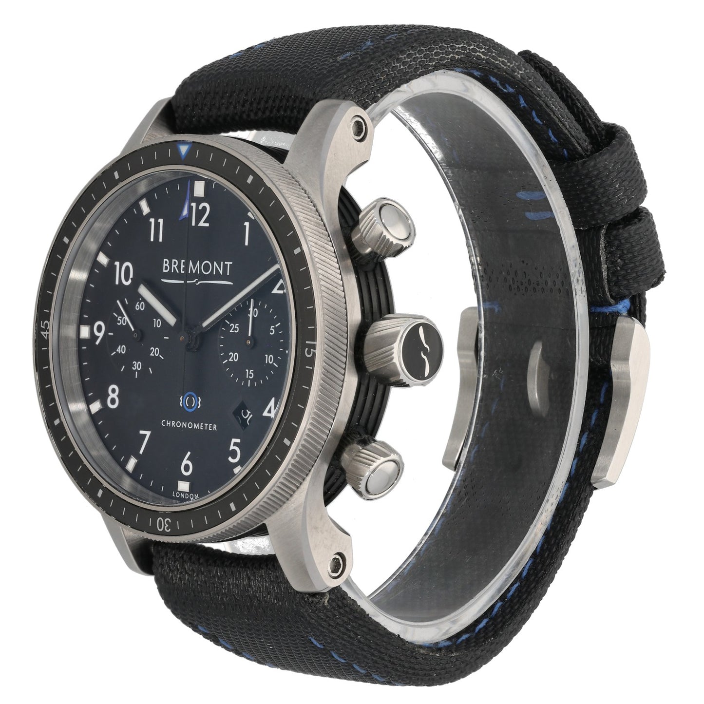 Bremont Boeing Model 1 SS BK BB1-SS/BK 42mm Stainless Steel Watch