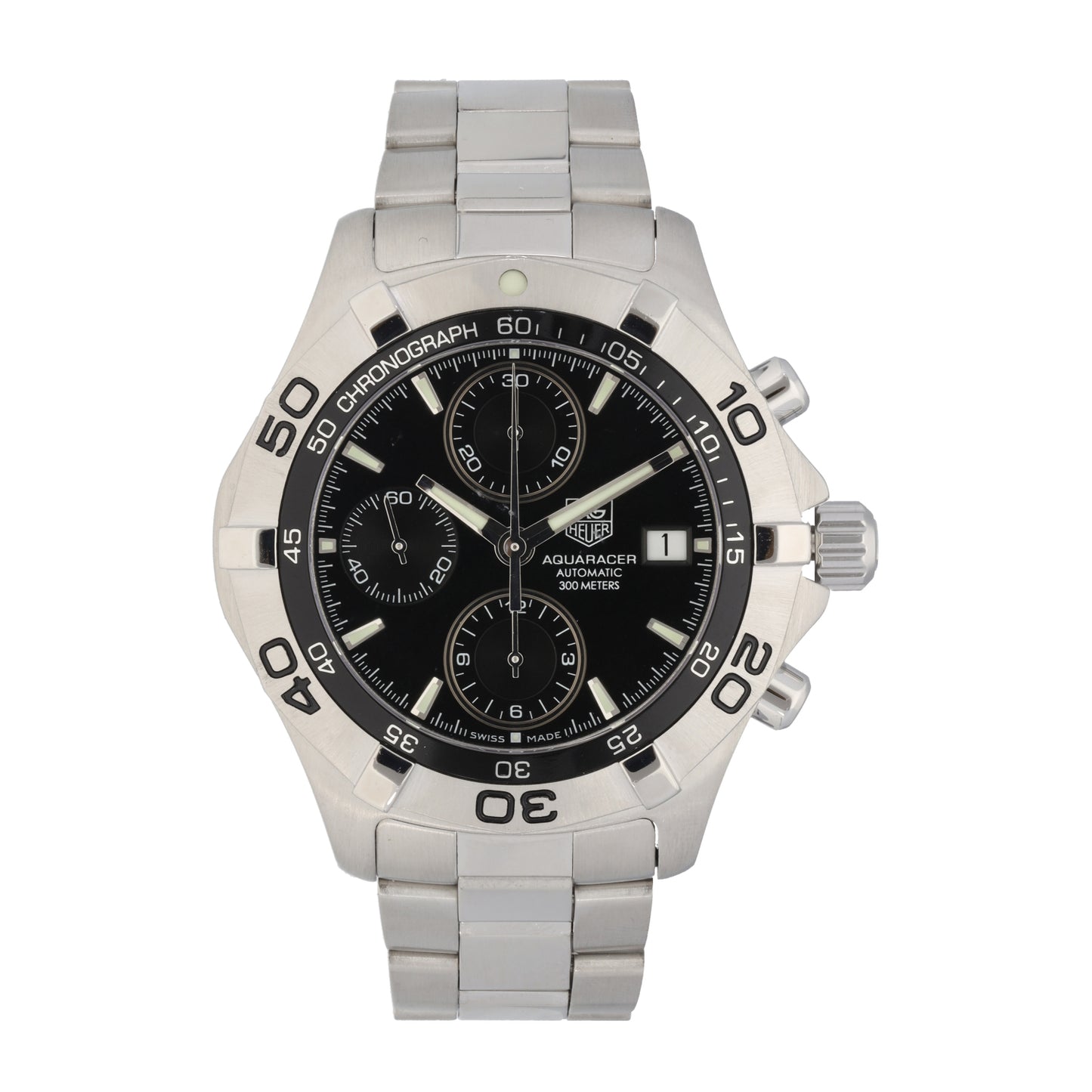 Tag Heuer Aquaracer CAF2110 41mm Stainless Steel Watch