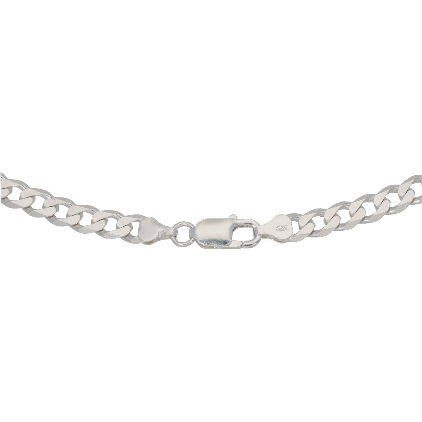 Sterling Silver Curb Chain 20"