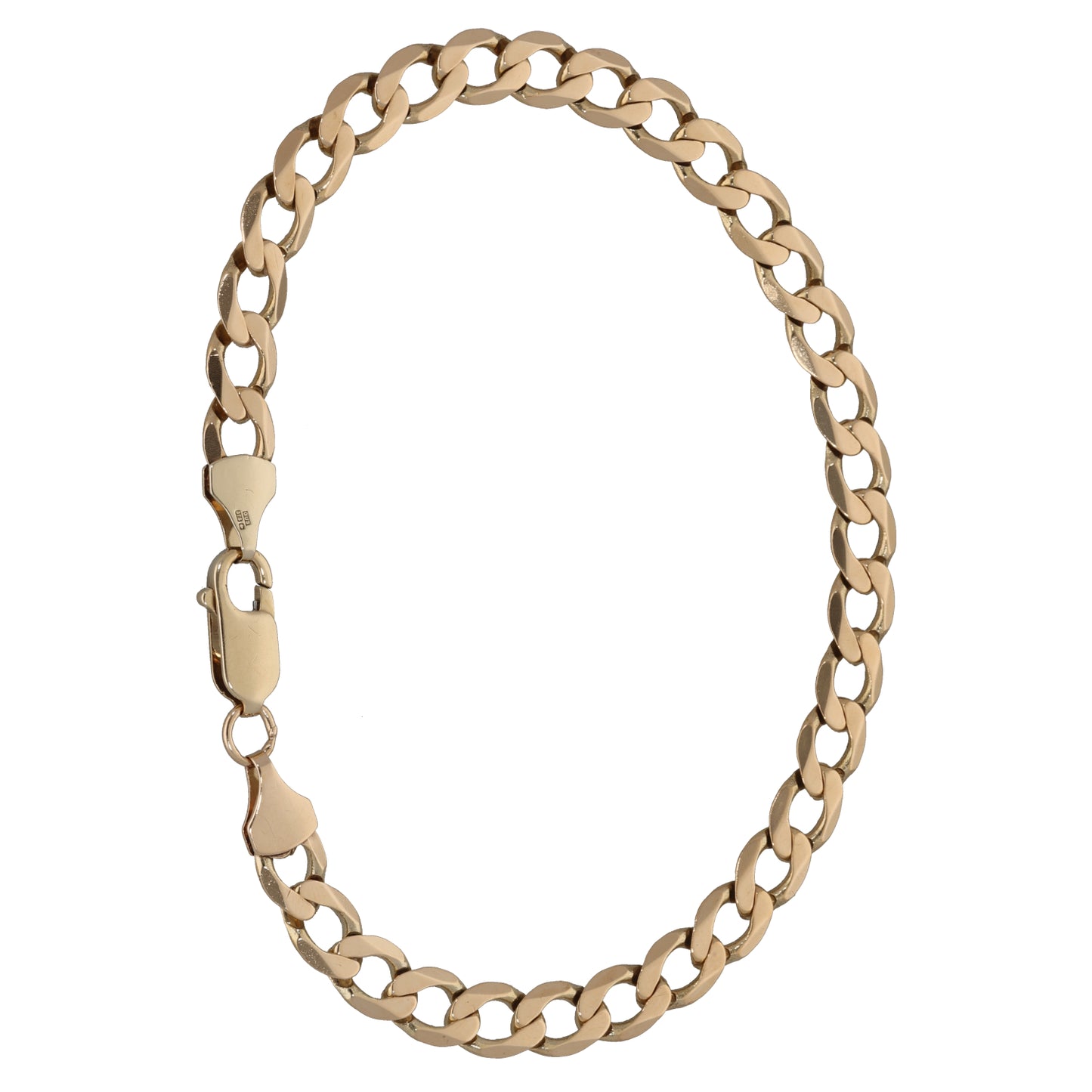 9ct Gold Curb Bracelet