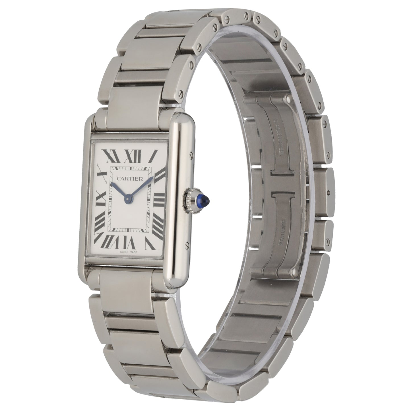 Cartier Tank Must WSTA0052 25.5mm Stainless Steel Watch