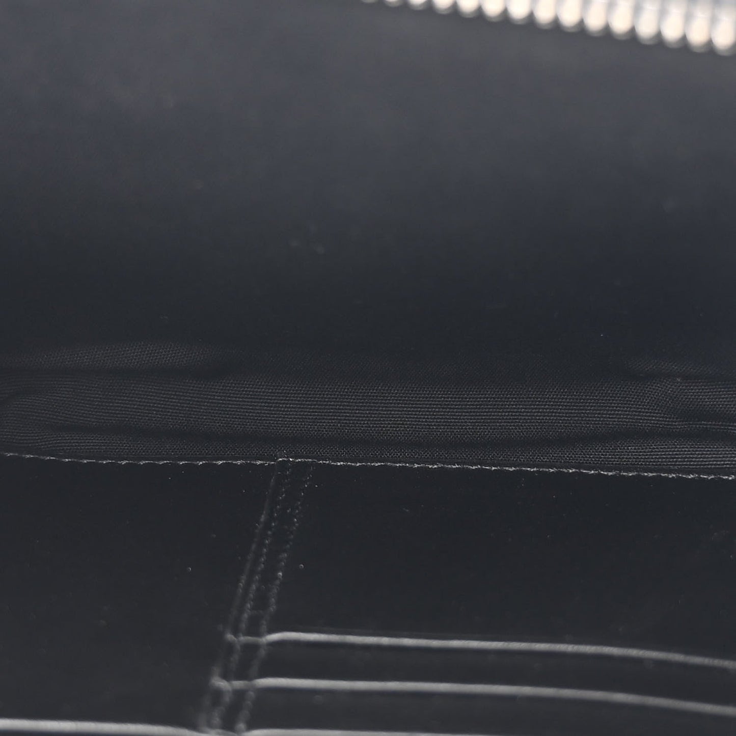 Christian Dior Zipped Pouch Oblique Canvas Bag - Beige & Black