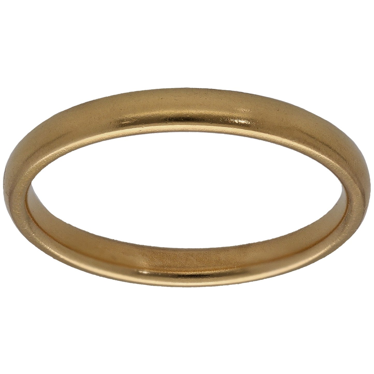 22ct Gold Plain Wedding Ring Size L