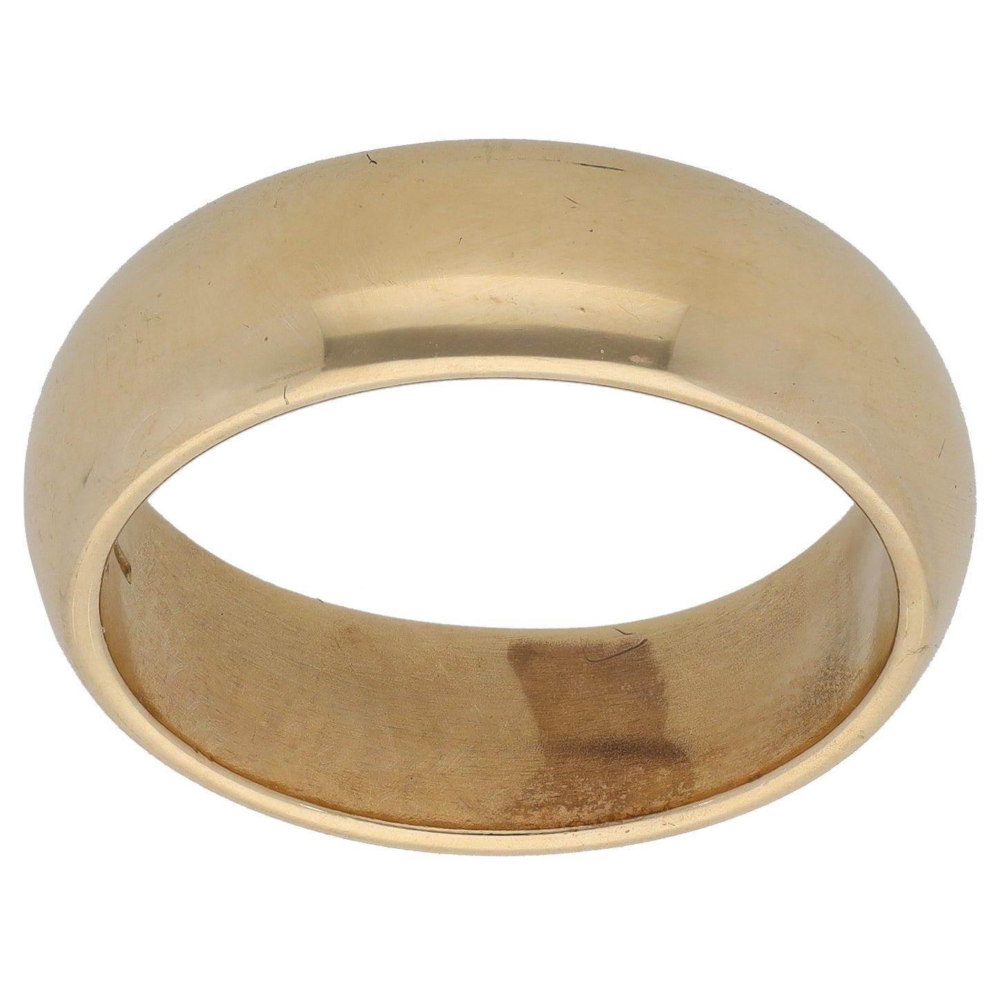 9ct Gold Plain Wedding Ring Size Y