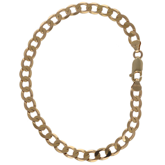 9ct Gold Curb Bracelet