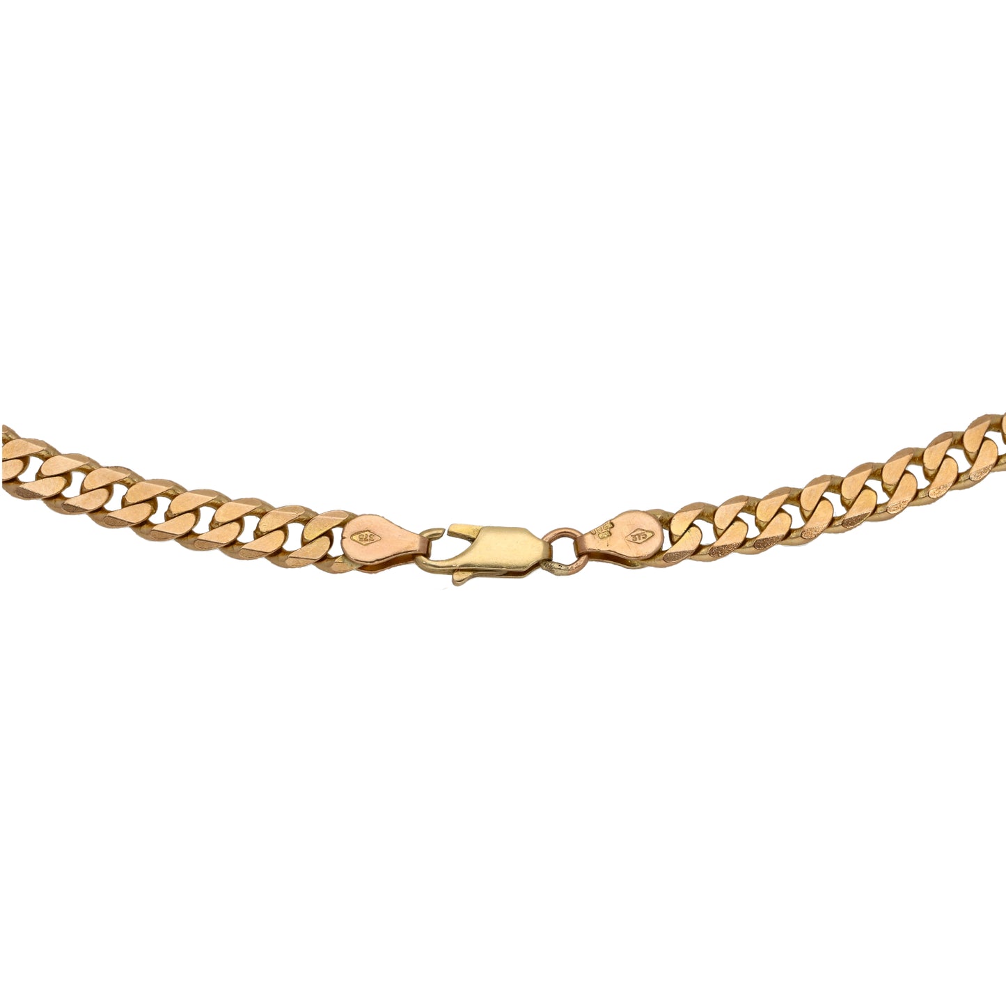 9ct Gold Curb Chain 24"