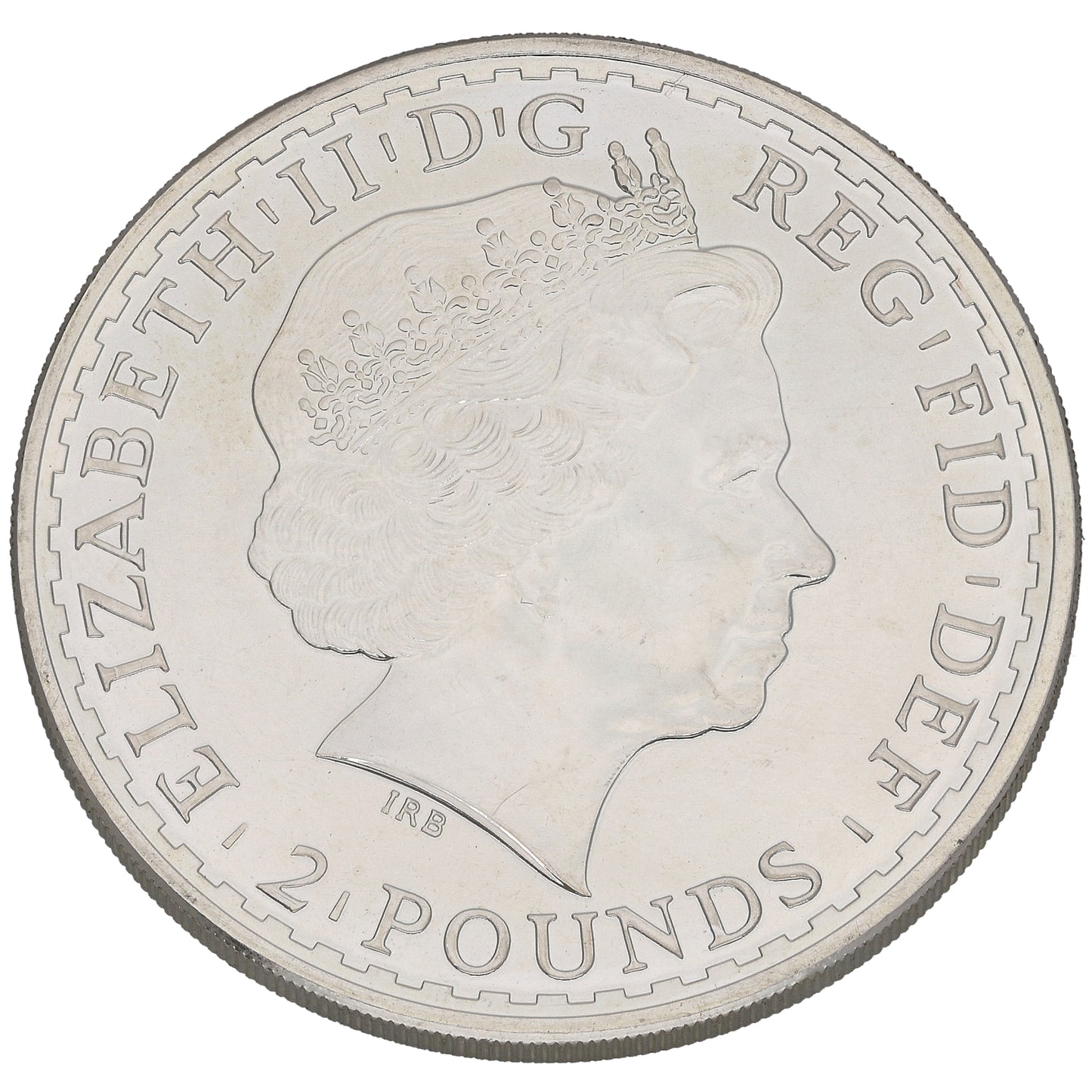 Fine Silver Queen Elizabeth II 1 OZ Britannia Coin 2013