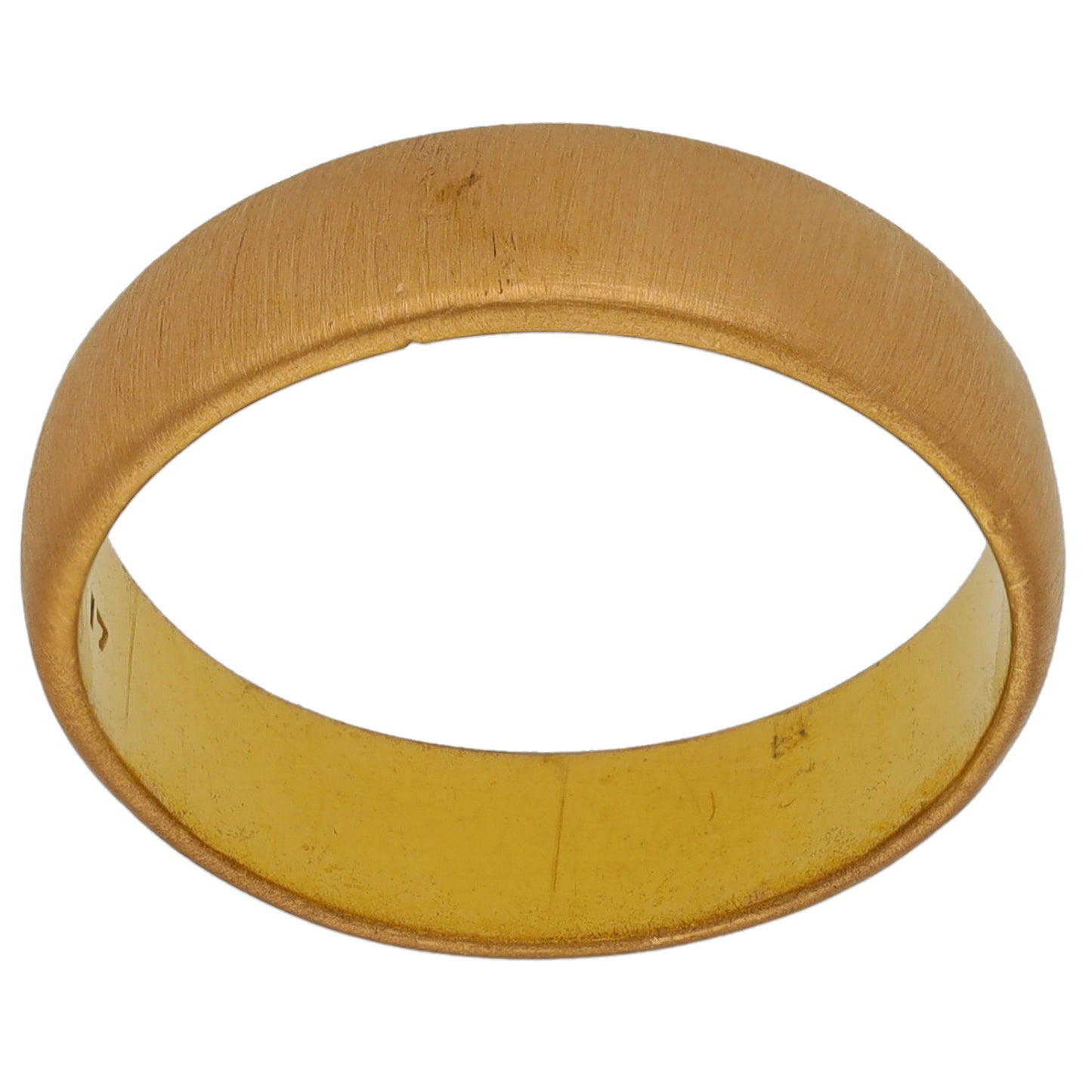 22ct Gold Plain Wedding Ring Size O